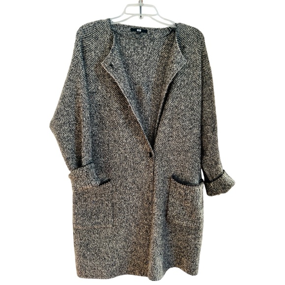 UNIQLO Sweater Jacket Coat Generous Size XS Cozy - Picture 9 of 11
